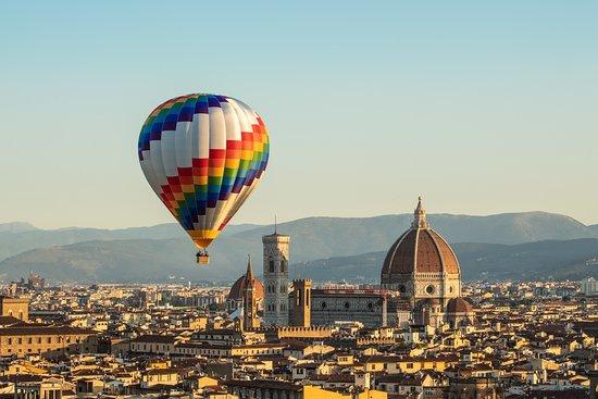 Firenze in mongolfiera